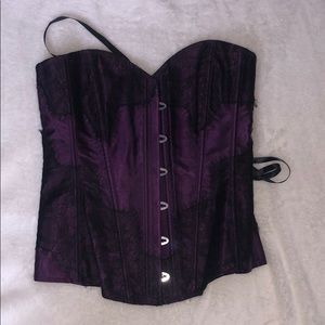 Purple lace up corset - Perfect for Halloween!!